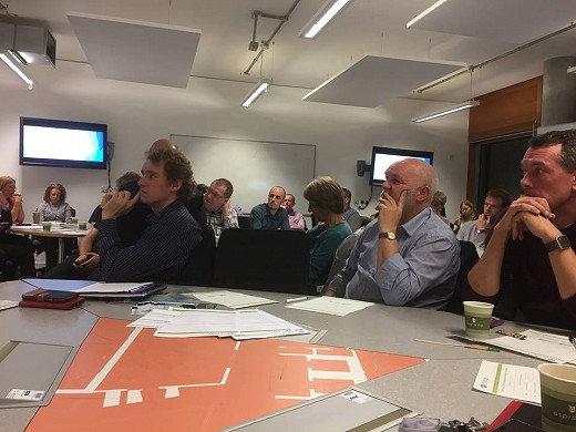 Audience, including members from Local Authorities, Consultancies, and Waste Contractors